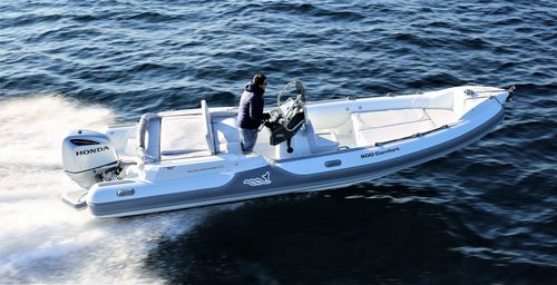 Embarcación neumática fueraborda - MV 800 - MVMARINE SRL  - semirrígida / open / con consola lateral