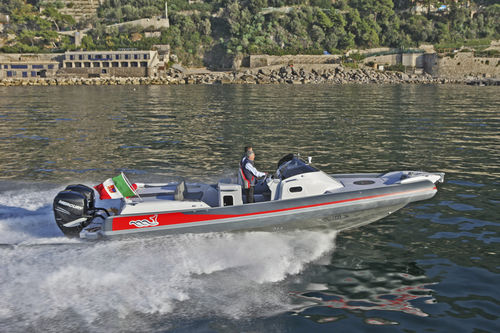Embarcación neumática fueraborda - MITO 31 - MVMARINE SRL  - bimotor / semirrígida / con consola central