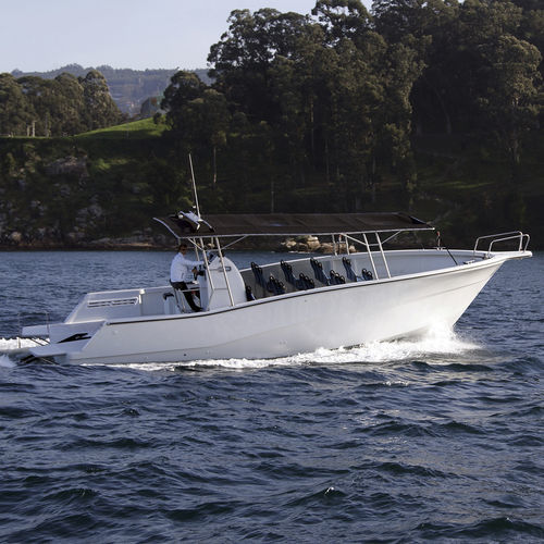 Barco profesional barco turístico - 1250 - TarponPro - fueraborda / semirrígido
