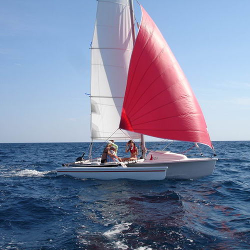 Trimarán - ASTUS 16.1 - Fareast Boats - daysailer / con bauprés / transportable