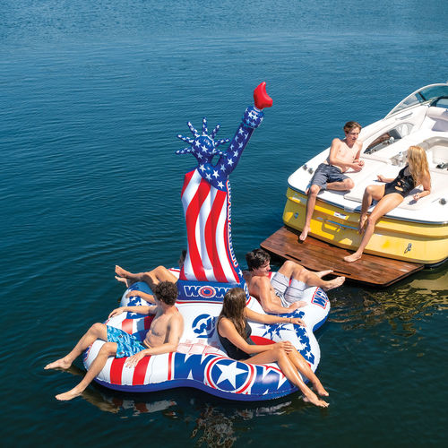 Juego acuático isla - Liberty - WOW World of Watersports - para centro de ocio / inflable