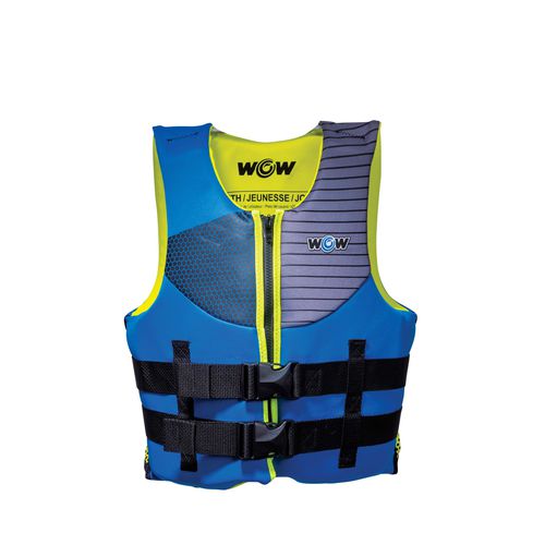 Chaleco de ayuda a la flotabilidad para deportes náuticos - FEEL GOOD - WOW World of Watersports - para niño / de espuma / azul