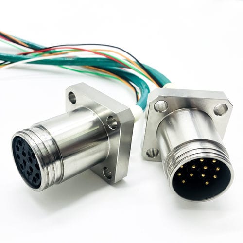 Conector eléctrico - Metal Shell - DWTEK - Subsea Solution Provider - para ROV / submarino / redondo