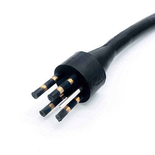 Conector eléctrico - IE08 series - DWTEK - Subsea Solution Provider - para ROV / submarino / redondo