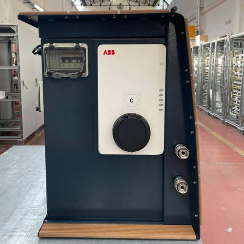 Torreta de recarga eléctrica - E-CHARGE - Leonardo S.r.l. - para pantalán / para barco eléctrico