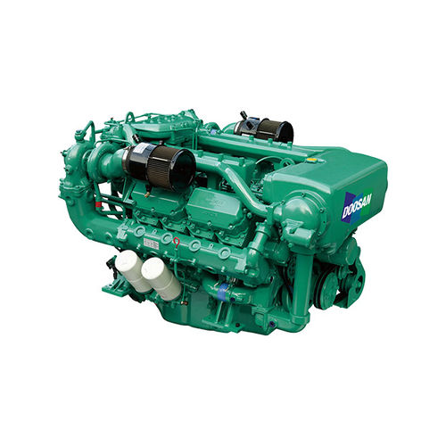 Motor auxiliar - 4AD158TI - HD Hyundai Infracore - diésel / para embarcación de recreo / para barco profesional
