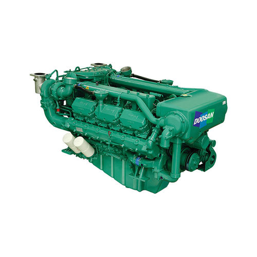 Motor auxiliar - 4AD222TI - HD Hyundai Infracore - diésel / para embarcación de recreo / para barco profesional