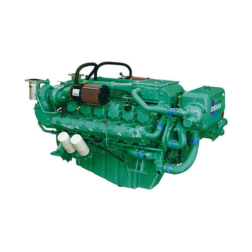 Motor auxiliar - AD180TI - HD Hyundai Infracore - diésel / para embarcación de recreo / para barco profesional