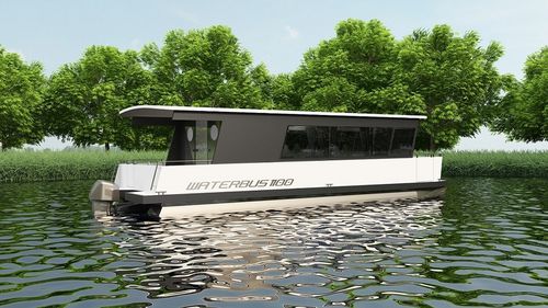 Barco profesional barco taxi - Waterbus 1100 - Waterbus S.C. - catamarán / intraborda / de aluminio