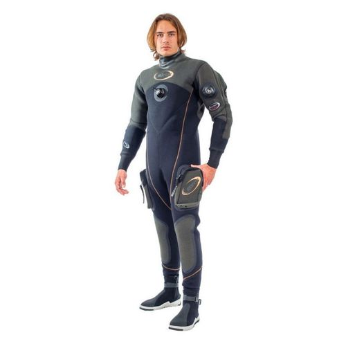 Traje seco de buceo - HYBRID KEVTECK - R.S. di Scerbo Roberto Rofos  - integral / otros / unisex