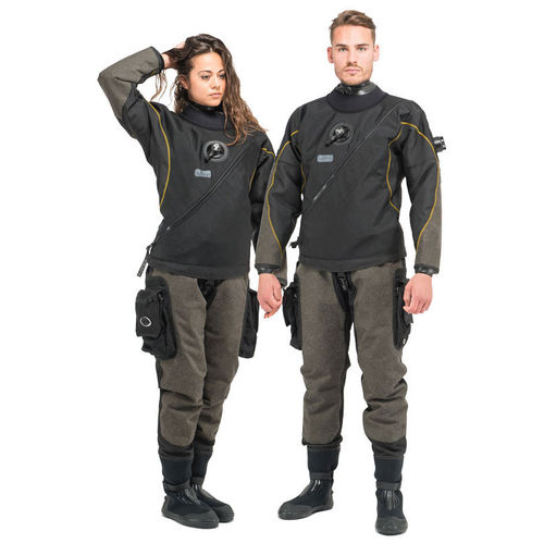 Traje seco de buceo - RS450 CAVE - R.S. di Scerbo Roberto Rofos  - de dos piezas / 7 mm / unisex