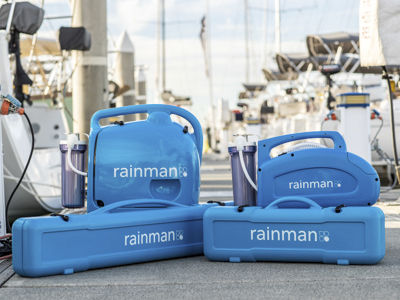Desalinizador para barco - Rainman Desalination - para velero / de ósmosis inversa / 380 V
