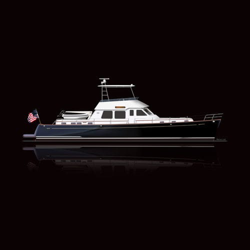 Yate a motor de crucero - 60 - Reliant Yachts - clásico / con fly / con 2 camarotes