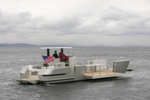 Barco profesional barco utilitario - X40L LANDER - Reliant Yachts - barco de desembarco / stern-drive