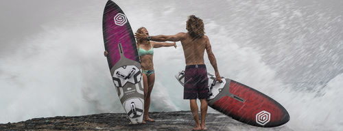 Tabla de windsurf de wave - CHAMELEON 5X - Novenove International - allround / quad fin / tri fin
