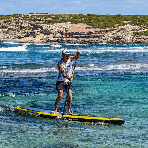 Tabla de SUP hinchable - iSUP 12’6" CORSA - Novenove International - de travesía / de race