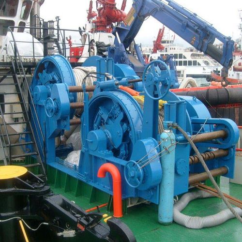 Chigre de remolcado - TW - YMV CRANE AND WINCH SYSTEMS - para buque / para remolcador / para maniobrar anclas