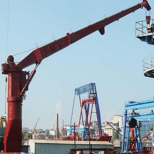 Grúa para buque - CHC - YMV CRANE AND WINCH SYSTEMS - portuaria / para astillero naval / sobre muelle flotante