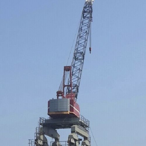 Grúa en celosía - LBSC - YMV CRANE AND WINCH SYSTEMS - portuaria / para astillero naval / de mástil