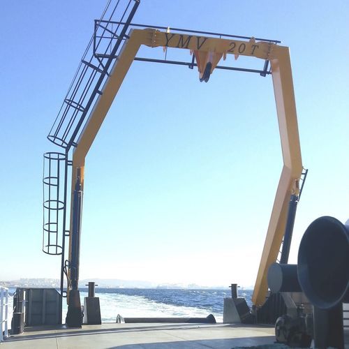 Estructura de elevación para buques para buque de investigación oceanográfica - LARS  - YMV CRANE AND WINCH SYSTEMS
