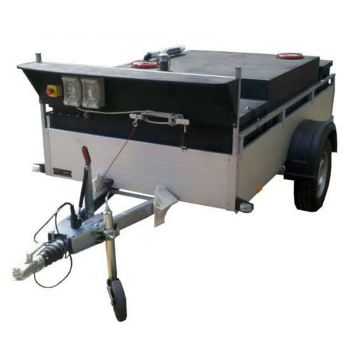 Remolque de bombeo - Eco-pump - AZURETREND | ECOTANK | EMERGENSEA | MONAWA - de aguas residuales / de 1 eje