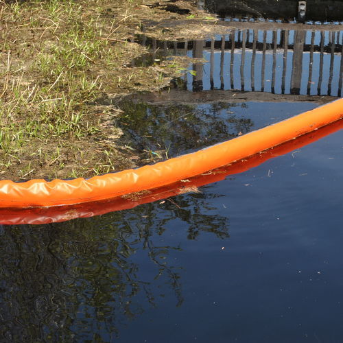 Barrera de contención - Parker Systems Inc. - absorbente / para aguas tranquilas