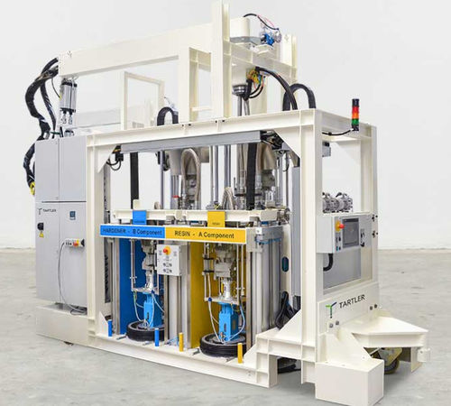 Máquina dosificadora y mezcladora bicomponente - NODOPOX 200 VS AR V 2K - TARTLER GMBH