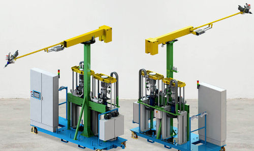 Máquina dosificadora y mezcladora bicomponente - NODOPOX wind - TARTLER GMBH