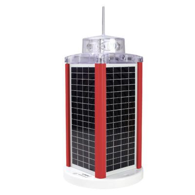 Luz de señalización para baliza - MCL360 - Mediterráneo Señales Marítimas, S.L. - LED / solar / blanca