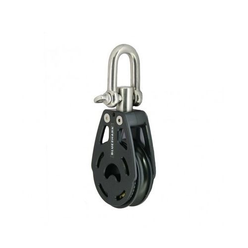 Polea simple - 2370 - Blue Shark Marine Ltd. - de reenvío / con giratorio / con rodamiento de rodillos