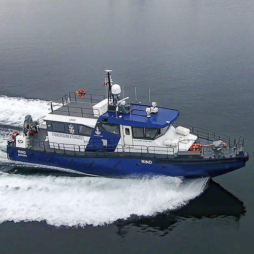 Barco profesional barco de vigilancia - ALUSAFE 2000 MPV - Maritime Partner AS - intraborda / de aluminio