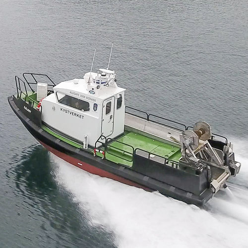 Barco profesional barco de trabajo - ALUSAFE 1000 WORK - Maritime Partner AS - hidrojet intraborda / de aluminio / semirrígido