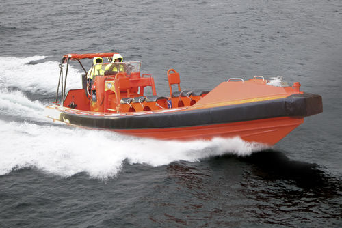 Barco profesional barco de salvamento - ALUSAFE 900 MK II - Maritime Partner AS - hidrojet intraborda / de aluminio