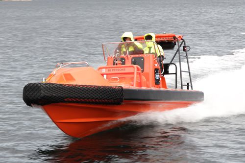 Barco profesional embarcación de servicio offshore - Weedo 600 MK II - Maritime Partner AS - intraborda / GRP / con casco rígido