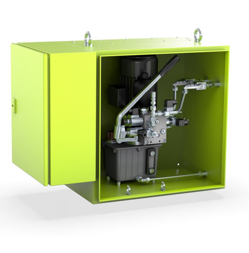 Unidad de energía hidráulica para buque - DH series - Gummi USA - con motor eléctrico