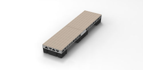 Pantalán flotante - KFD4x16 - CanadaDocks™ - de amarre / para puerto deportivo / aluminio