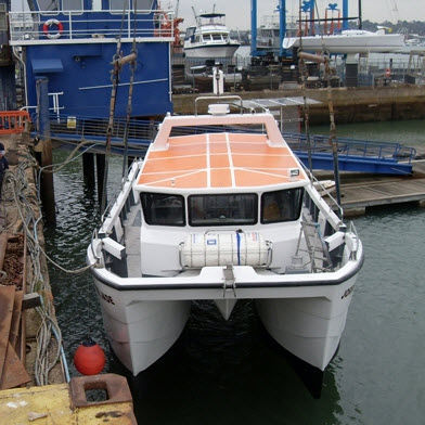 Barco profesional barco turístico - Jorree Jade - Catapult Catamarans Marine Projects Ltd - catamarán / intraborda