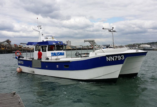 Barco profesional barco de pesca profesional - Talisman - Catapult Catamarans Marine Projects Ltd - catamarán / intraborda