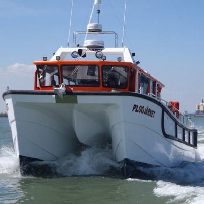 Barco profesional barco de transporte logístico - Plogjarnet - Catapult Catamarans Marine Projects Ltd - catamarán / intraborda
