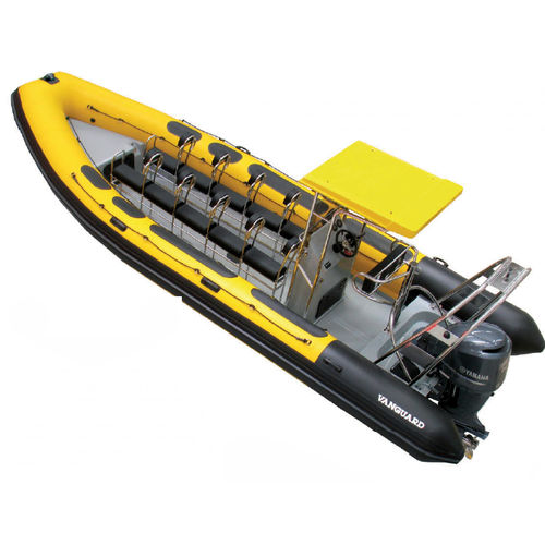 Barco profesional barco de vigilancia - DR-760 - Vanguard International - barco de salvamento / embarcación de apoyo al buceo / fueraborda