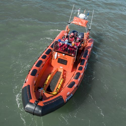 Barco profesional embarcación de apoyo al buceo - TX-12.0 - Vanguard International - fueraborda / embarcación neumática semirrígida