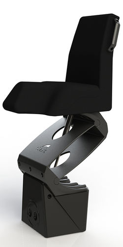 Asiento tipo jockey - XTRA - Shark Ltd. - para barco de uso profesional / para embarcación neumática / con suspensión