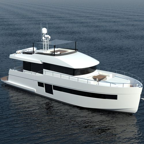 Yate a motor de crucero - 700 - Sundeck Yachts AG - trawler / con fly / con 7 camarotes