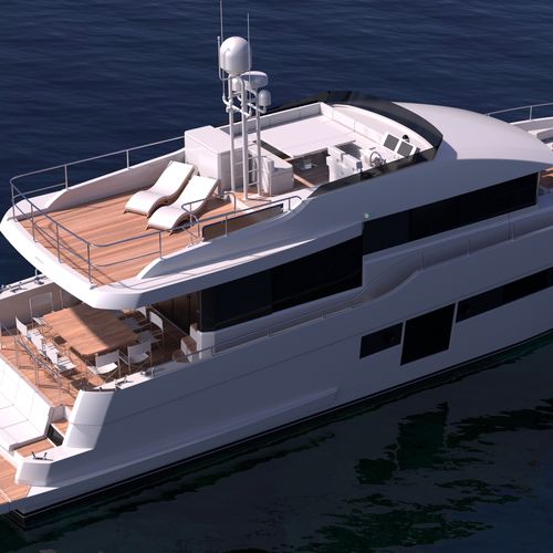 Yate a motor de crucero - 750 - Sundeck Yachts AG - trawler / con fly / con 4 camarotes