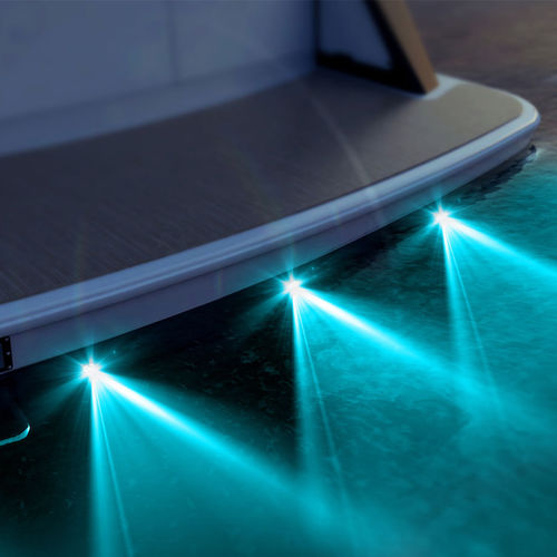 Iluminación subacuática para yate - ATLANTIS™ - Aveo Engineering - para pantalán / LED / pasacascos