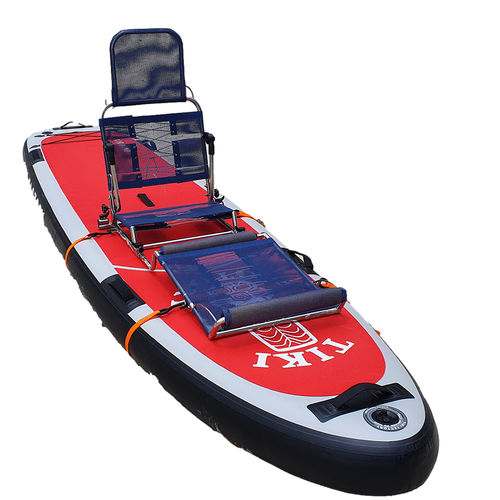 Tabla de SUP allround - BLUE EQUIPMENT  - TIKI FACTORY - para personas con movilidad reducida / multicolor / 1 persona