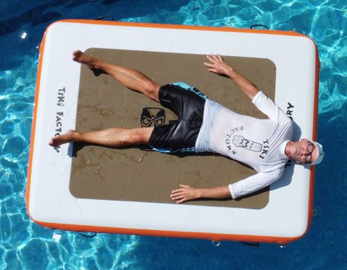 Plataforma flotante - SMALL  - TIKI FACTORY - inflable / marina / de PVC
