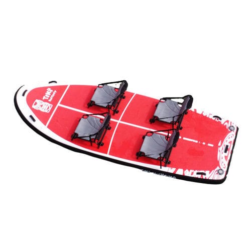 Tabla de stand-up paddle gigante hinchable - MEGASCAPE - TIKI FACTORY - allround / nivel principiante / para adulto