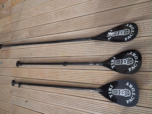 Pala de carbono - TAHITI - TIKI FACTORY - para tabla de stand-up paddle / de recreo / simétrica