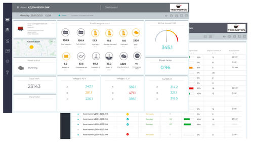 Sistema de control de combustibles - TECHNOTON - controlado a distancia